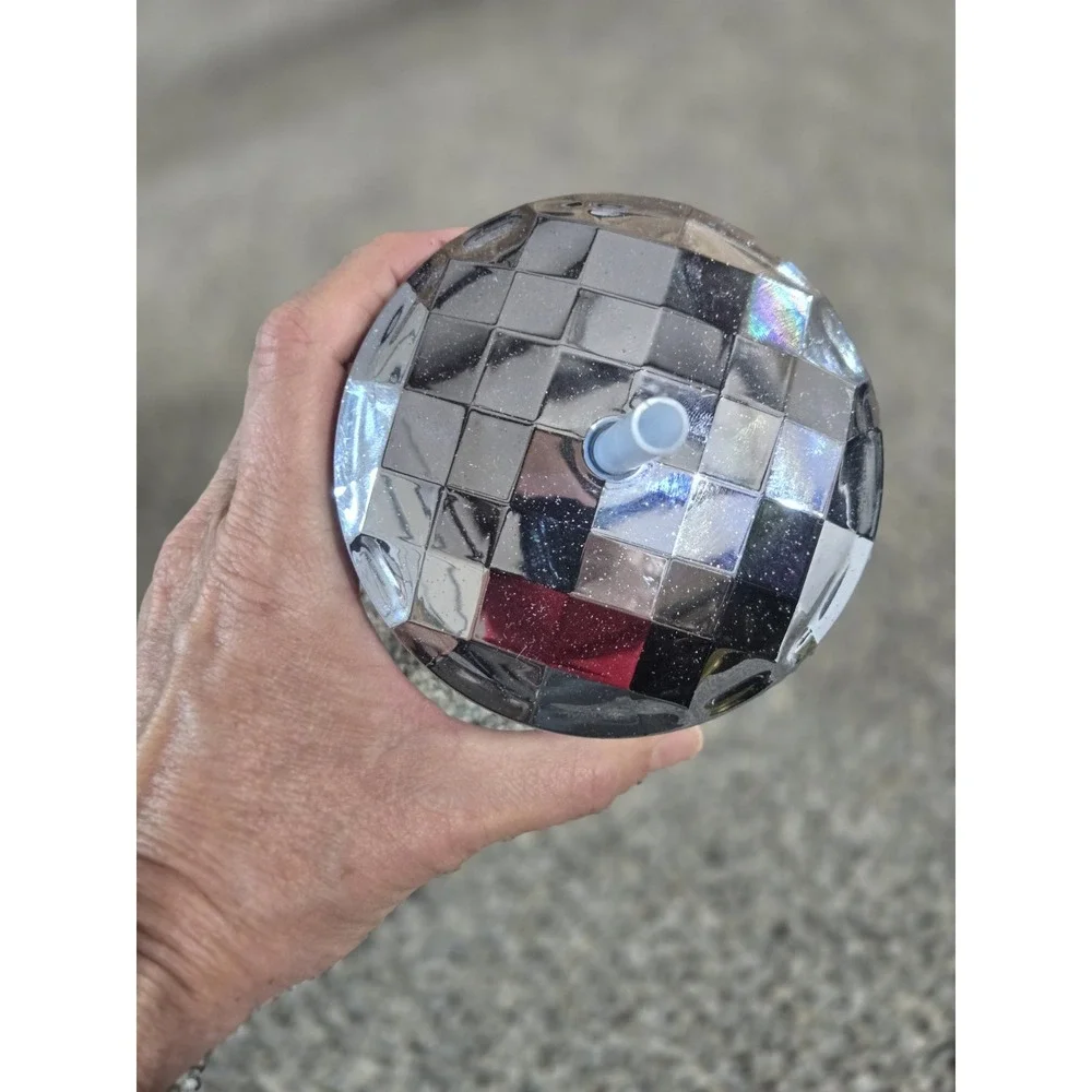 Starbucks Holographic Glitter Tumbler with Disco Lid 24oz